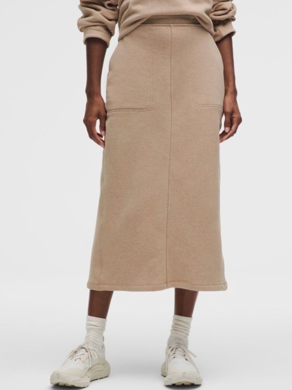 NWT Lululemon Loungeful High Rise Midi Skirt Size M - Picture 2 of 7